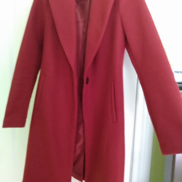 Rust-red color coat - Picture 6 of 8